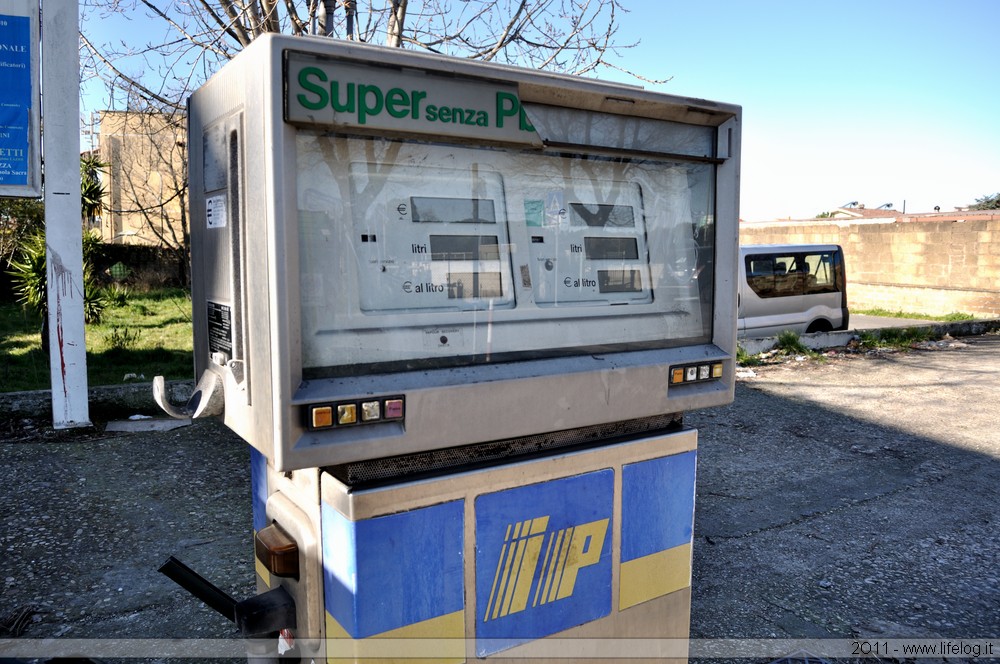 Abandoned gas station