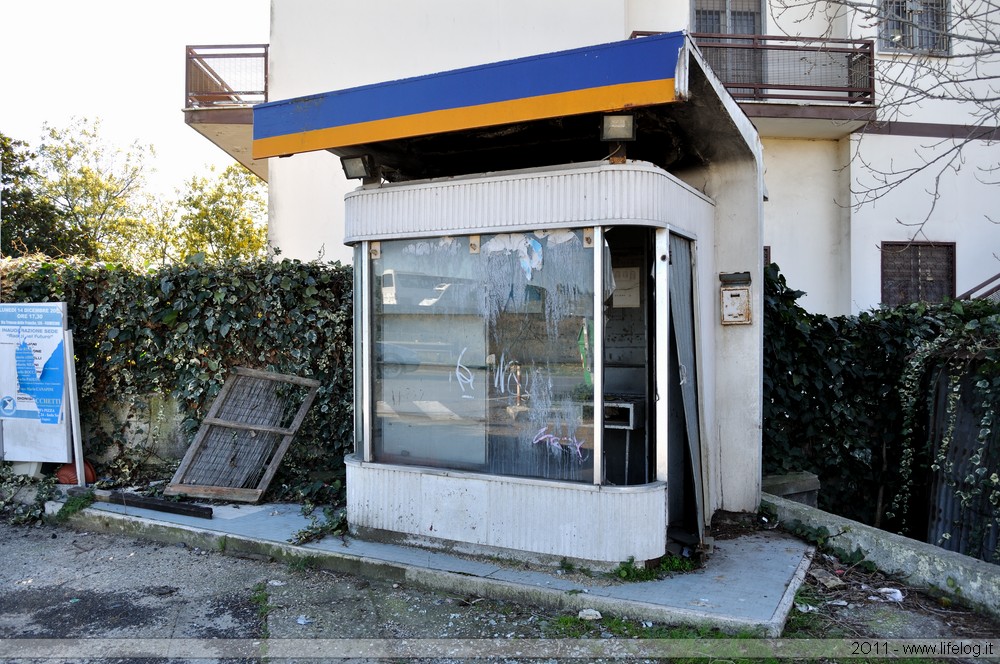 Abandoned gas station