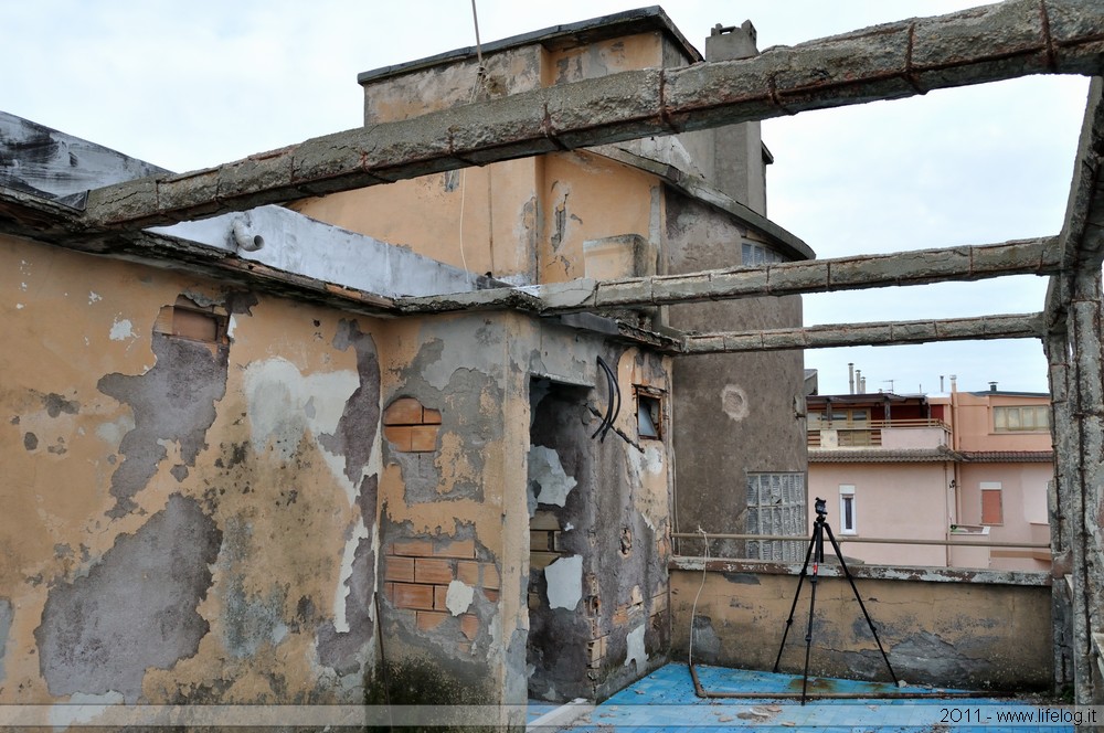 Abandoned hotel