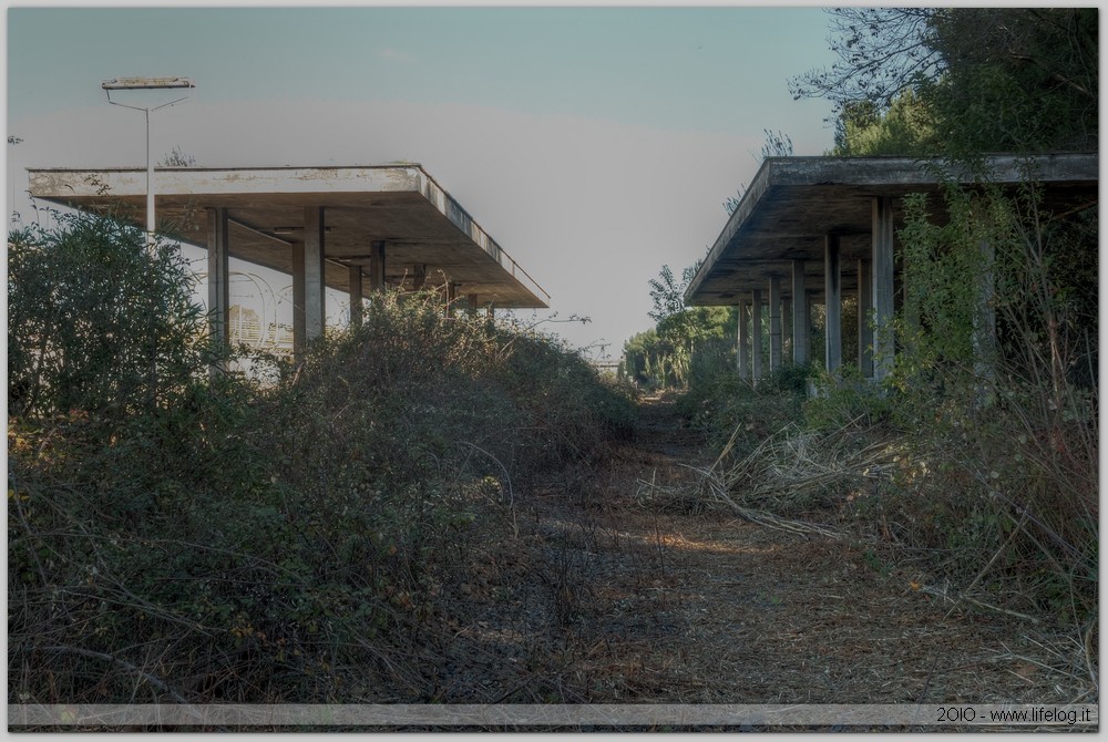 Stazione abbandonata di Porto sulla Roma-Fiumicino