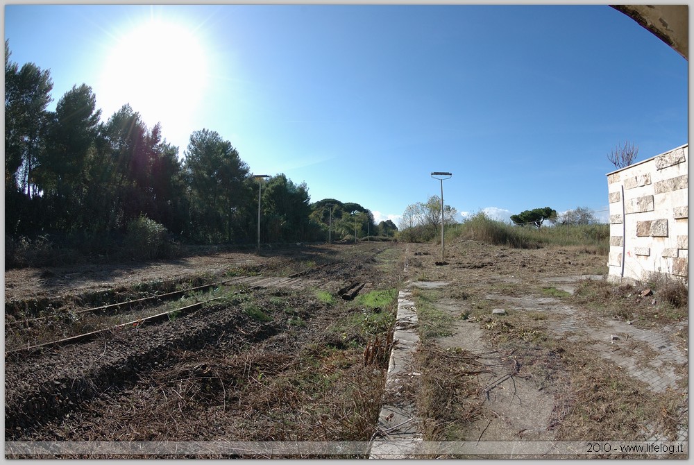 Stazione abbandonata di Porto sulla Roma-Fiumicino