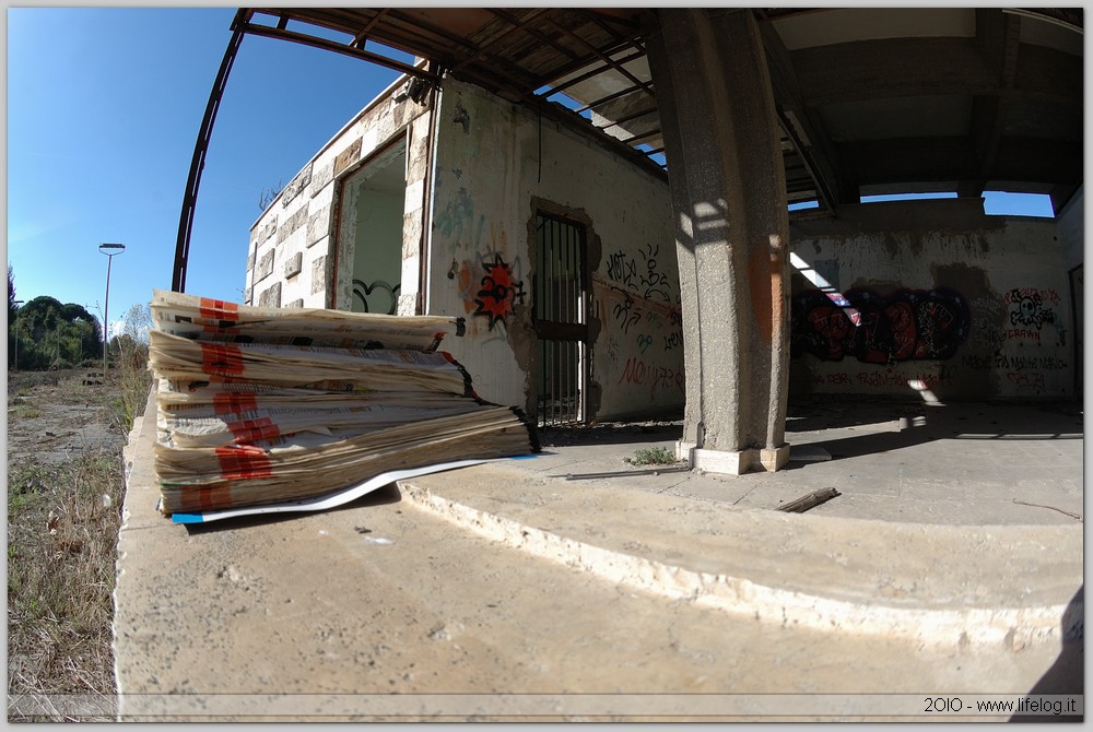 Stazione abbandonata di Porto sulla Roma-Fiumicino