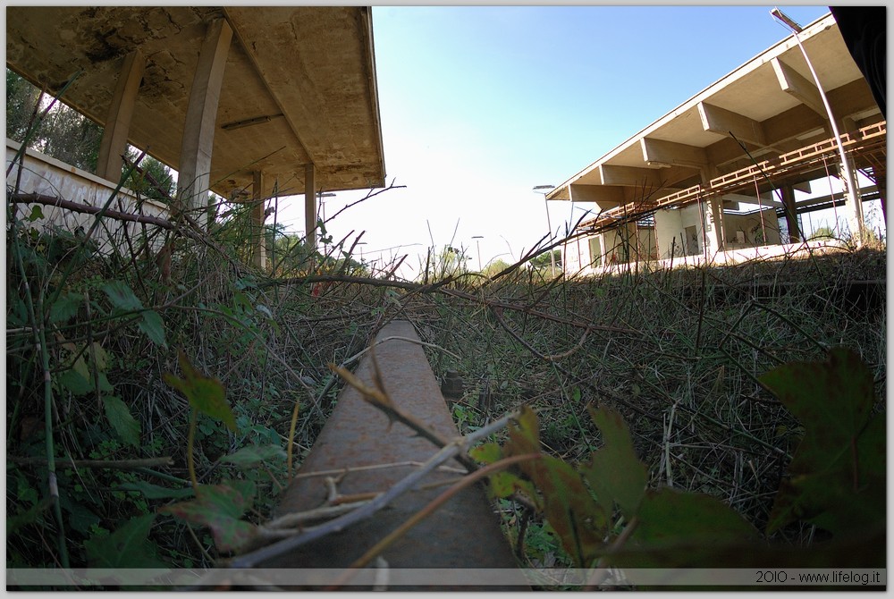 Stazione abbandonata di Porto sulla Roma-Fiumicino