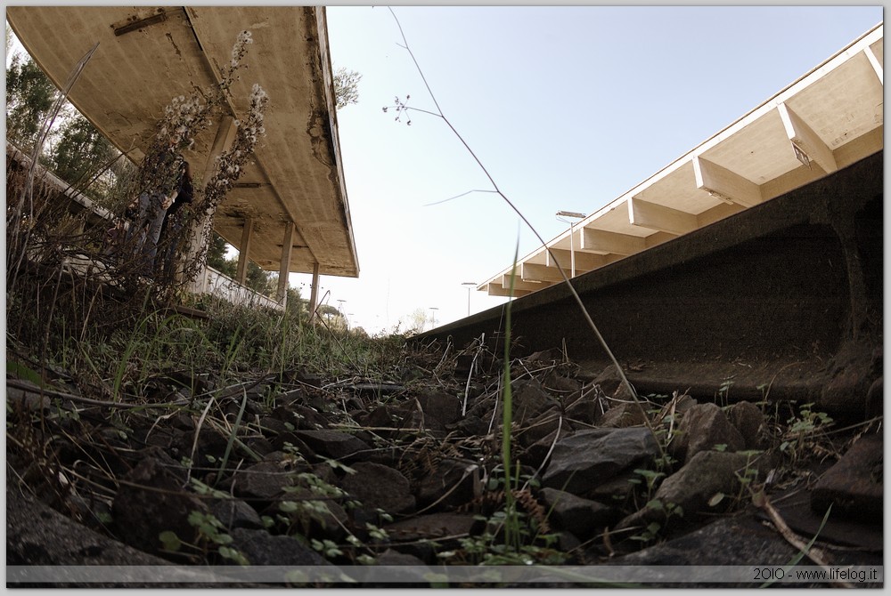 Stazione abbandonata di Porto sulla Roma-Fiumicino