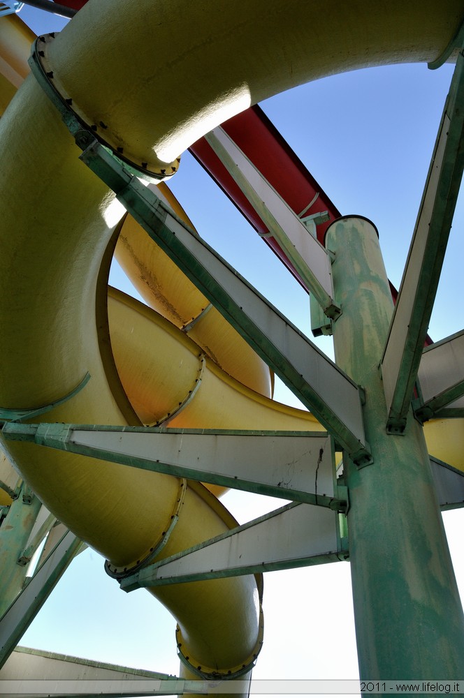 Abandoned waterpark