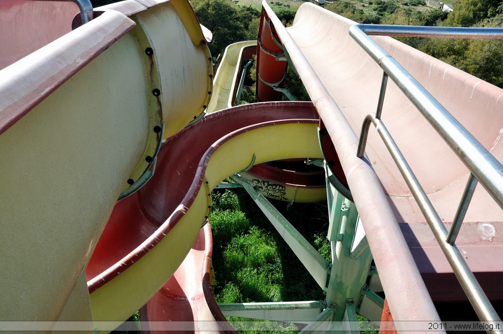 Abandoned waterpark