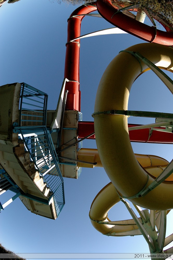 Abandoned waterpark