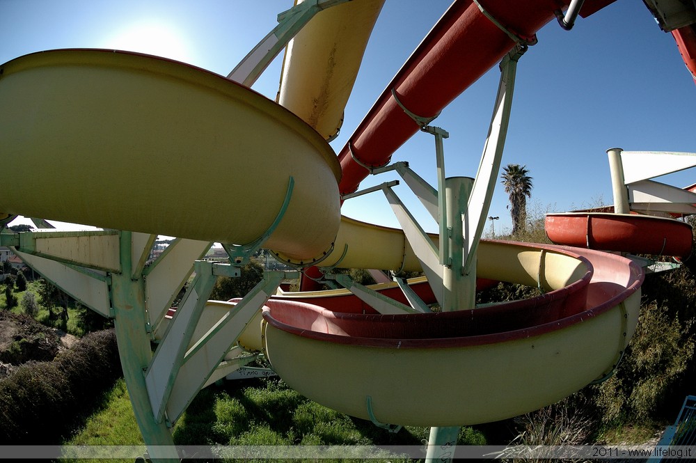 Abandoned waterpark