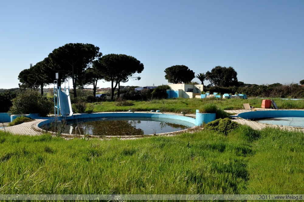 Abandoned waterpark