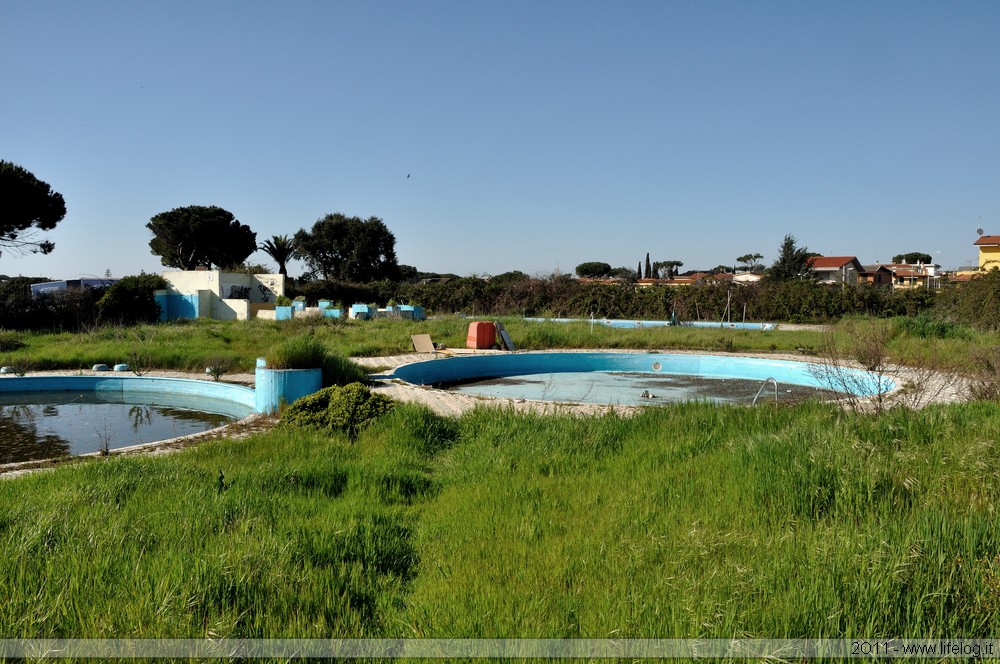 Abandoned waterpark