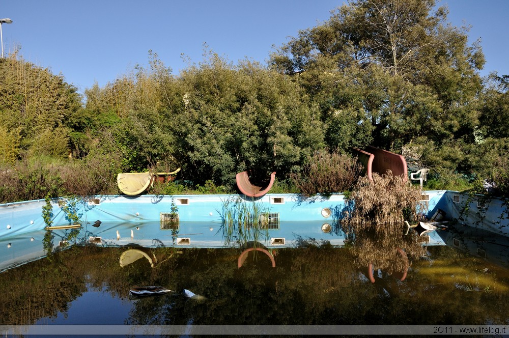 Abandoned waterpark