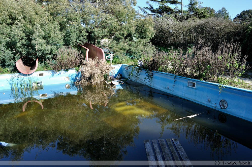 Abandoned waterpark