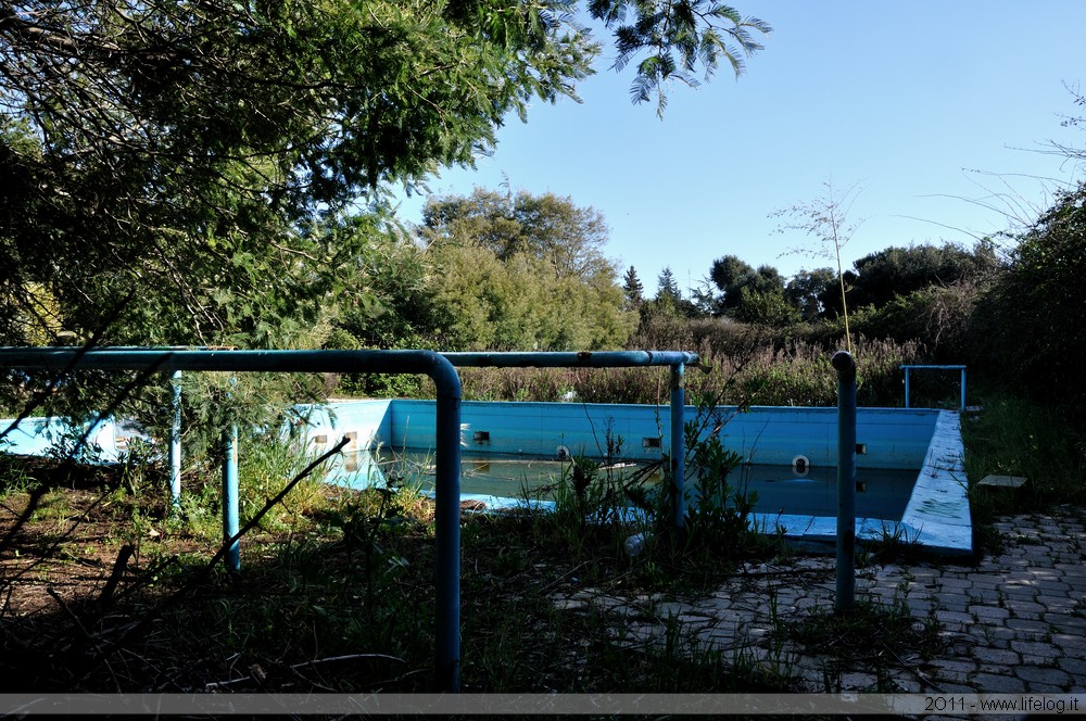 Abandoned waterpark