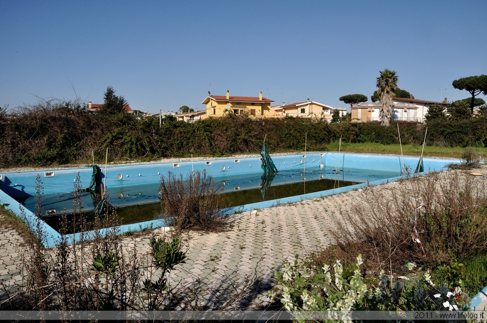 Abandoned waterpark