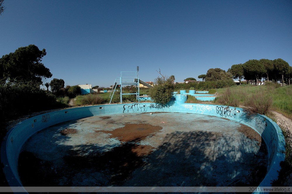 Abandoned waterpark