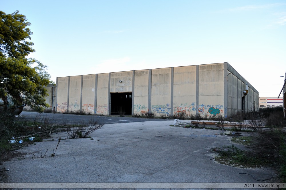 Abandoned industrial plant