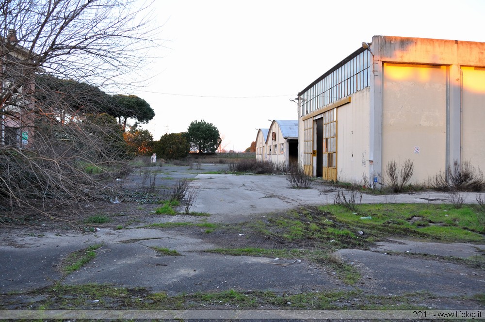 Abandoned industrial plant