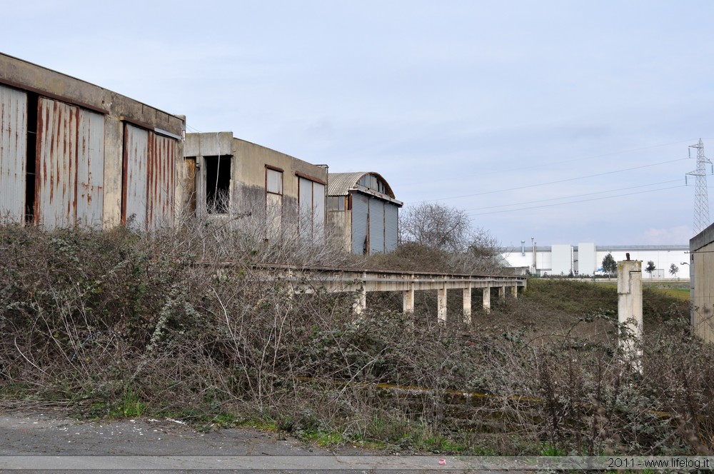 Abandoned industrial plant