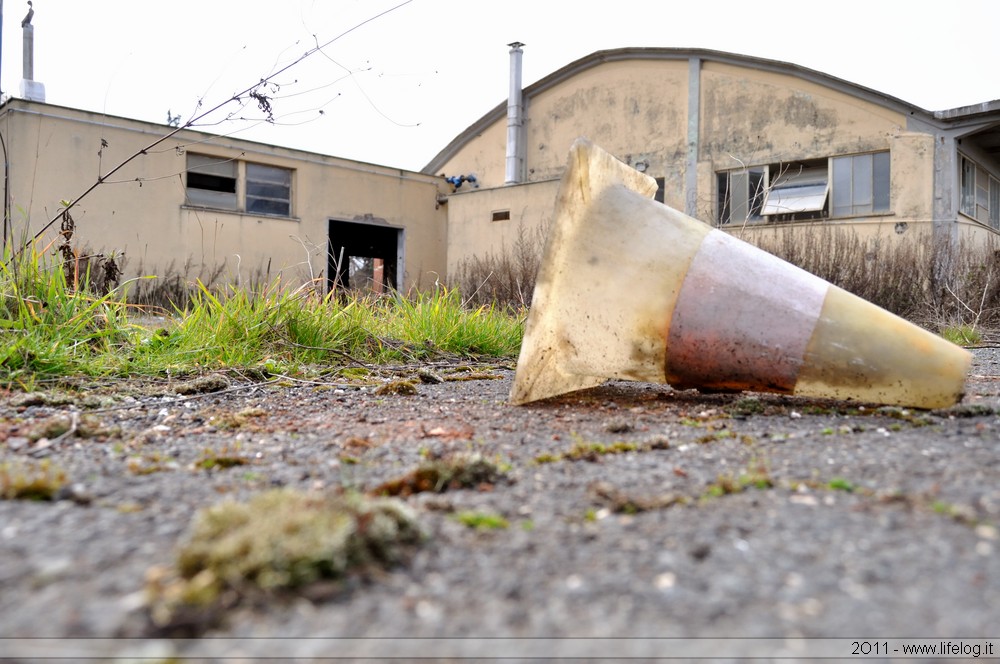 Abandoned industrial plant