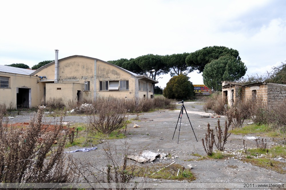 Abandoned industrial plant