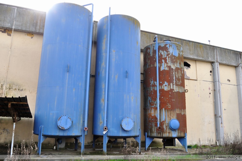 Abandoned industrial plant