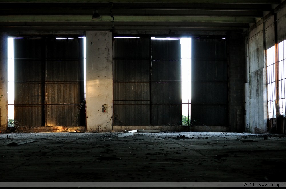 Abandoned industrial plant