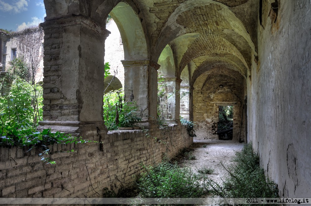 Abandoned friary