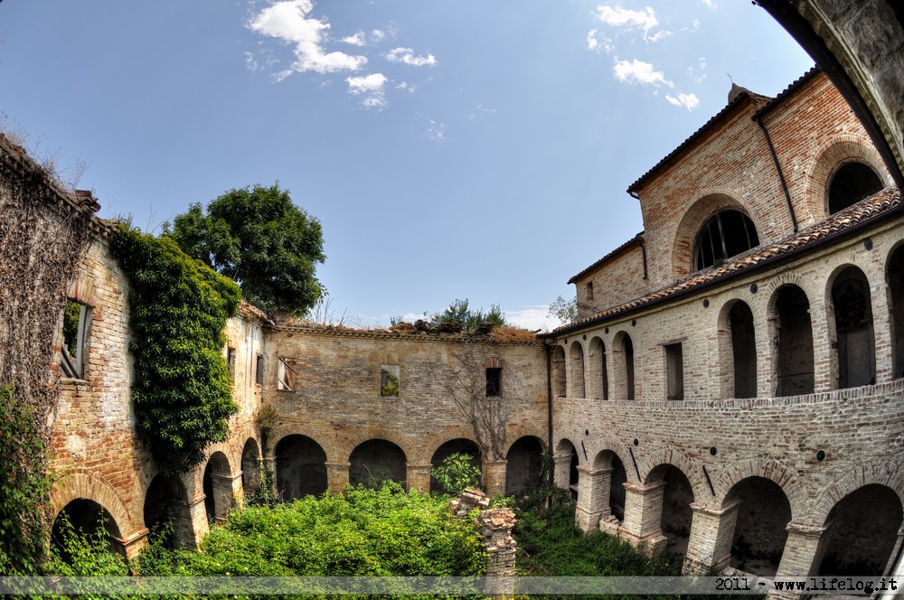 Abandoned friary