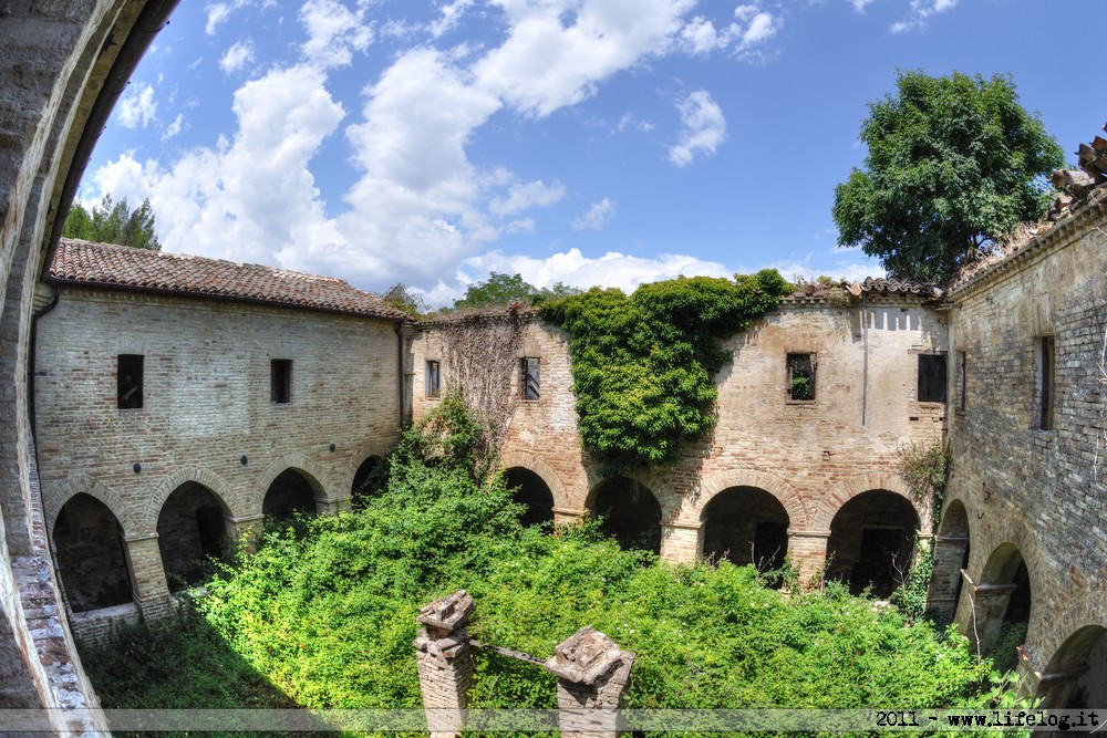 Abandoned friary