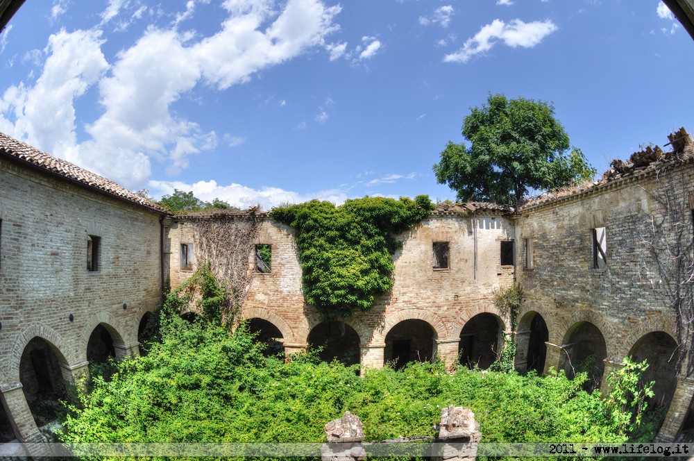 Abandoned friary