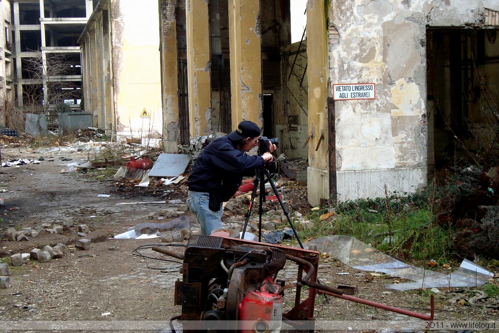 Abandoned pharmaceutical plant