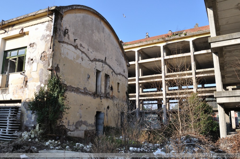 Abandoned pharmaceutical plant