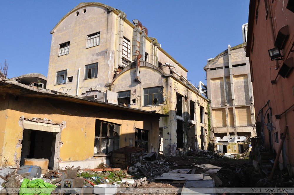 Abandoned pharmaceutical plant