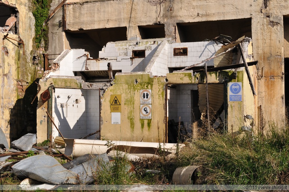 Abandoned pharmaceutical plant