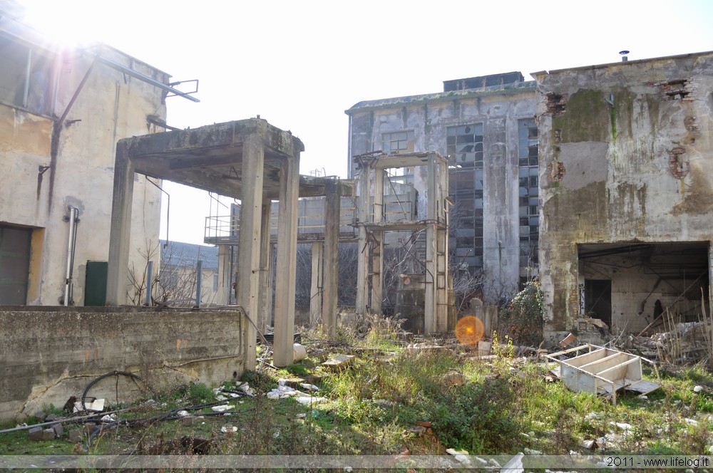 Abandoned pharmaceutical plant