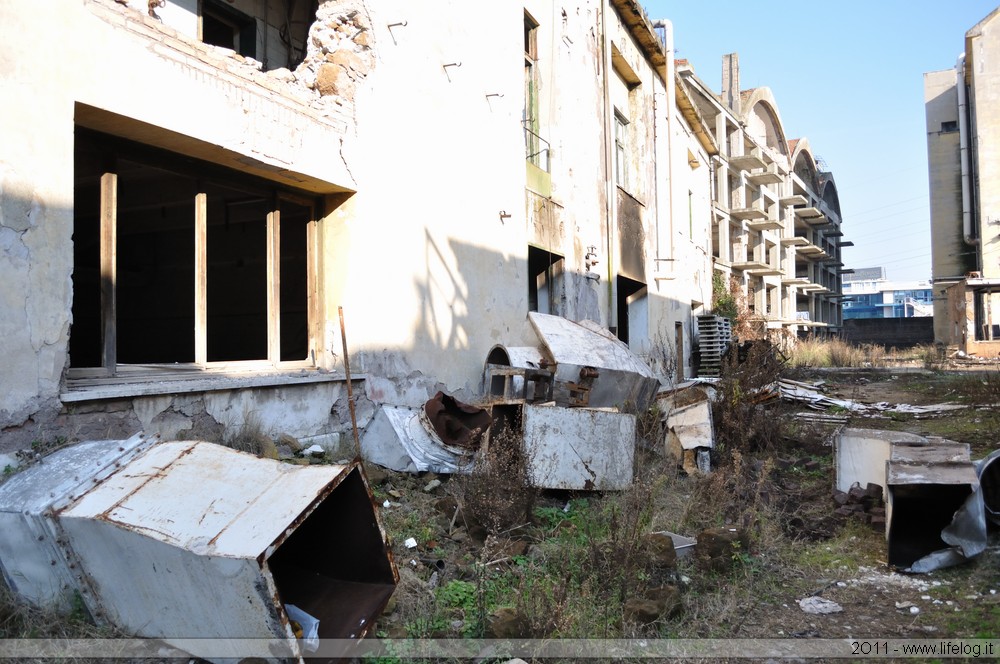 Abandoned pharmaceutical plant