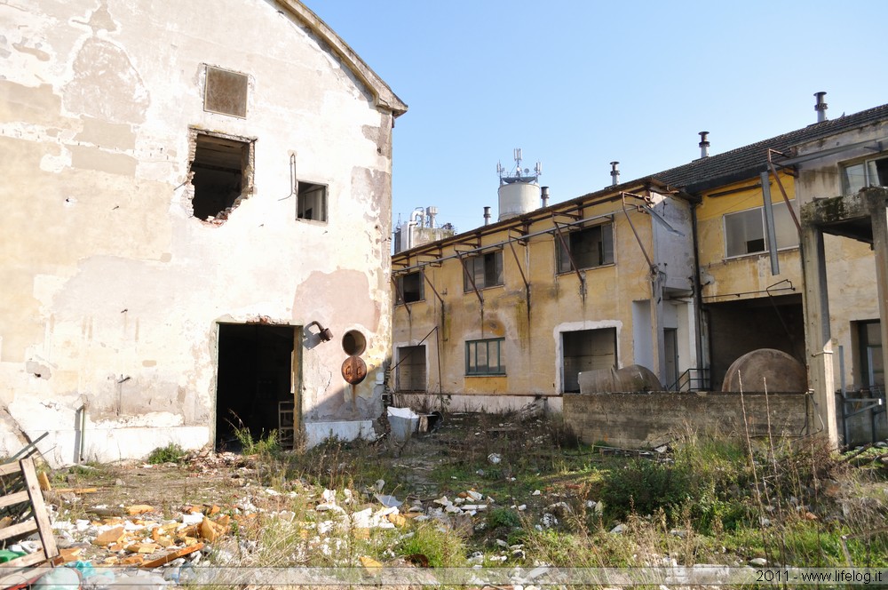 Abandoned pharmaceutical plant