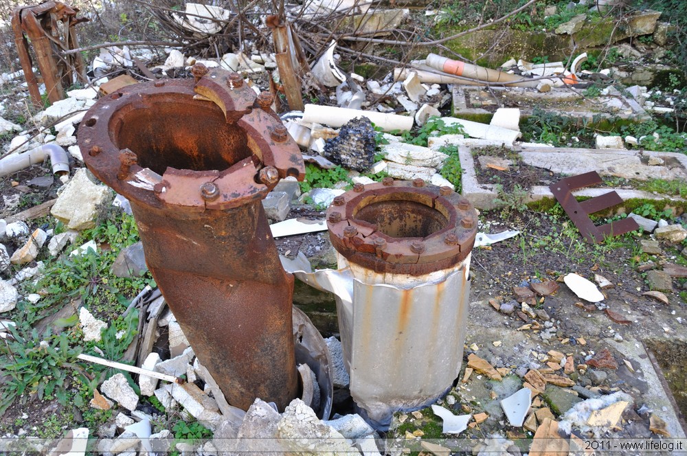 Abandoned pharmaceutical plant