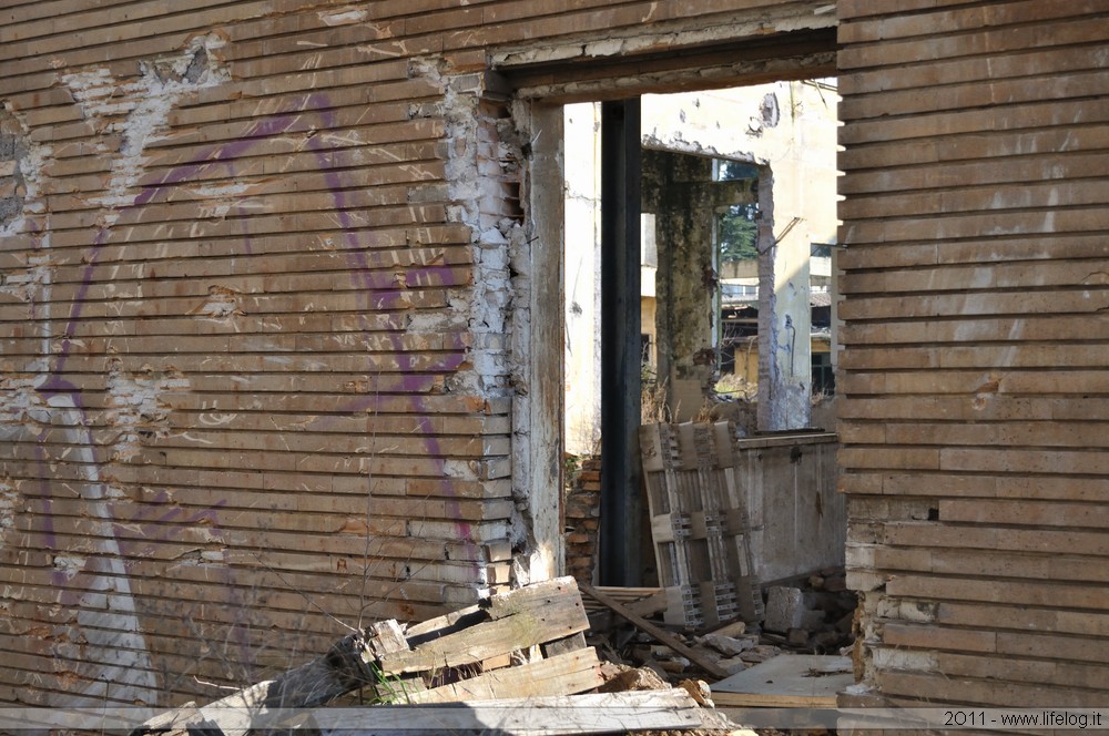 Abandoned pharmaceutical plant