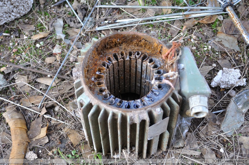 Abandoned pharmaceutical plant