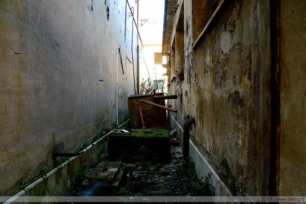 Abandoned pharmaceutical plant