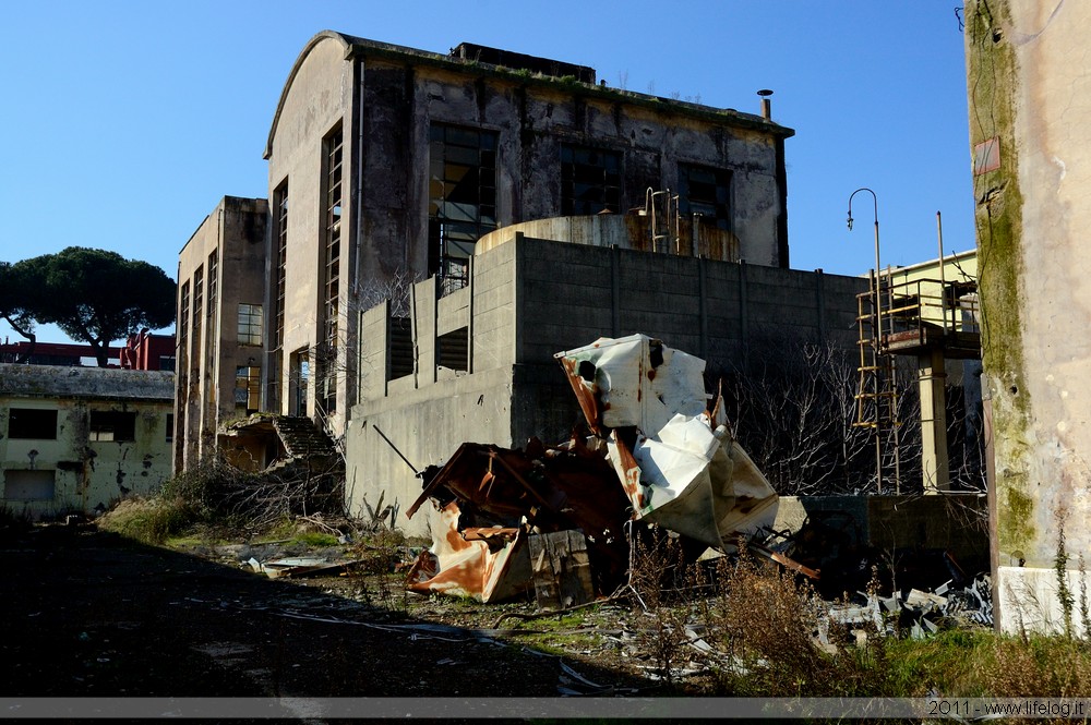 Abandoned pharmaceutical plant