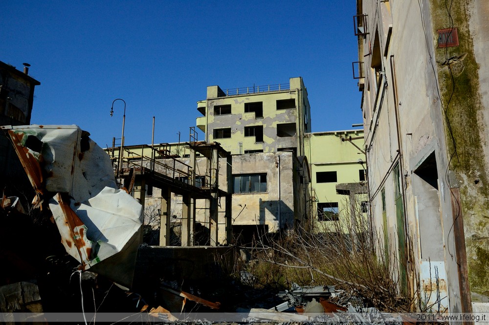 Abandoned pharmaceutical plant