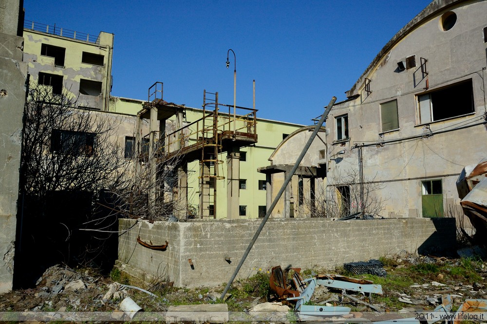 Abandoned pharmaceutical plant