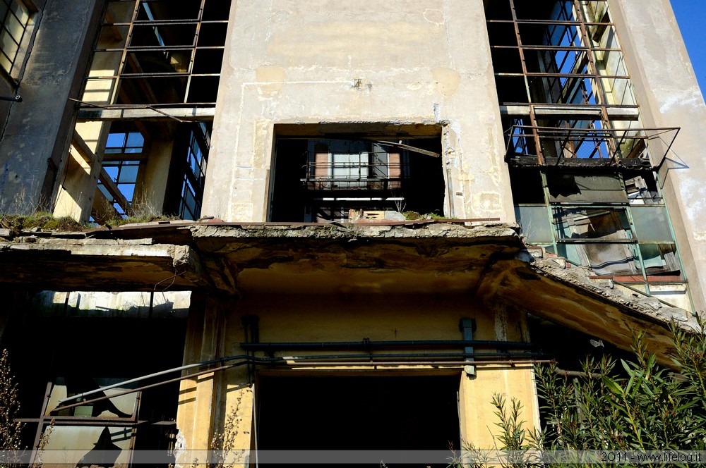 Abandoned pharmaceutical plant