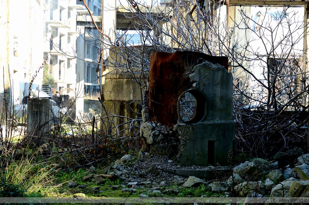 Abandoned pharmaceutical plant