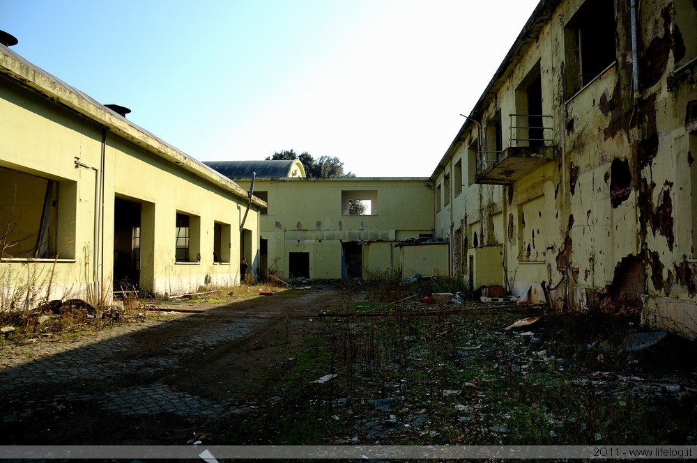 Abandoned pharmaceutical plant