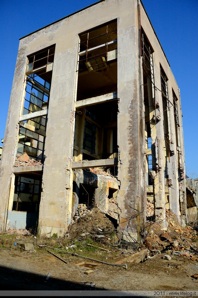 Abandoned pharmaceutical plant