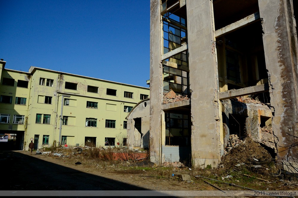 Abandoned pharmaceutical plant