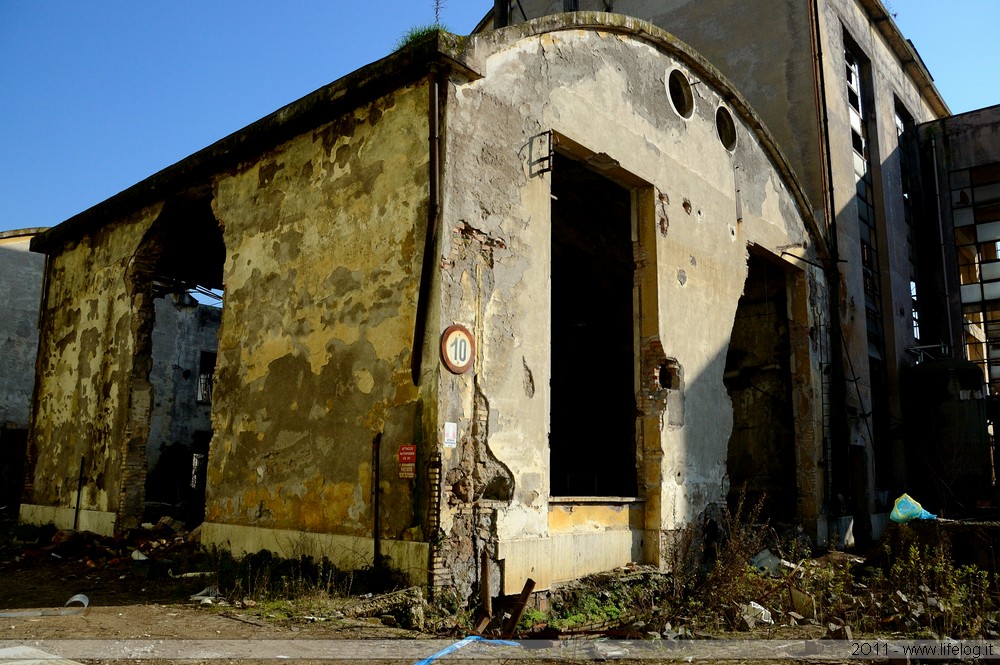 Abandoned pharmaceutical plant